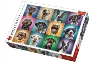 Obrázek z Puzzle Legrační psí portréty 1000 dílků 